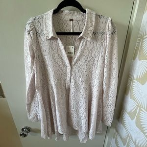 NWT Free People Lacy Tunic Size S & L